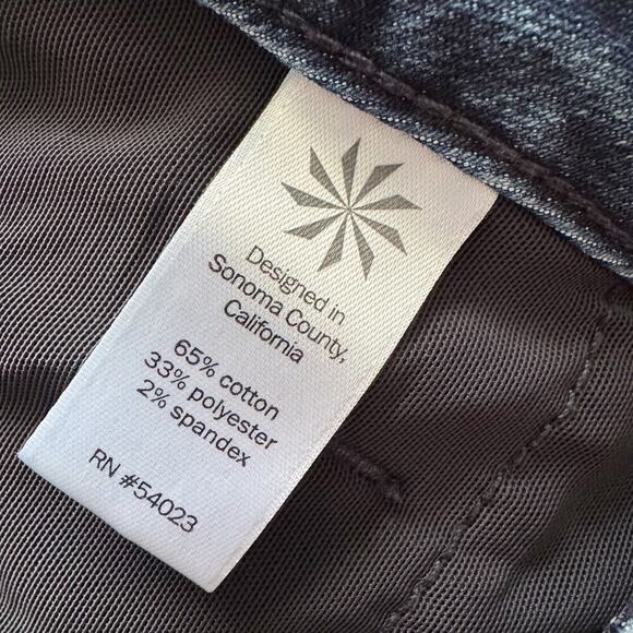 Athleta Jeans Womens 4 Blue Sculptek Skinny Stretch Denim Performance Pants - Picture 9 of 11